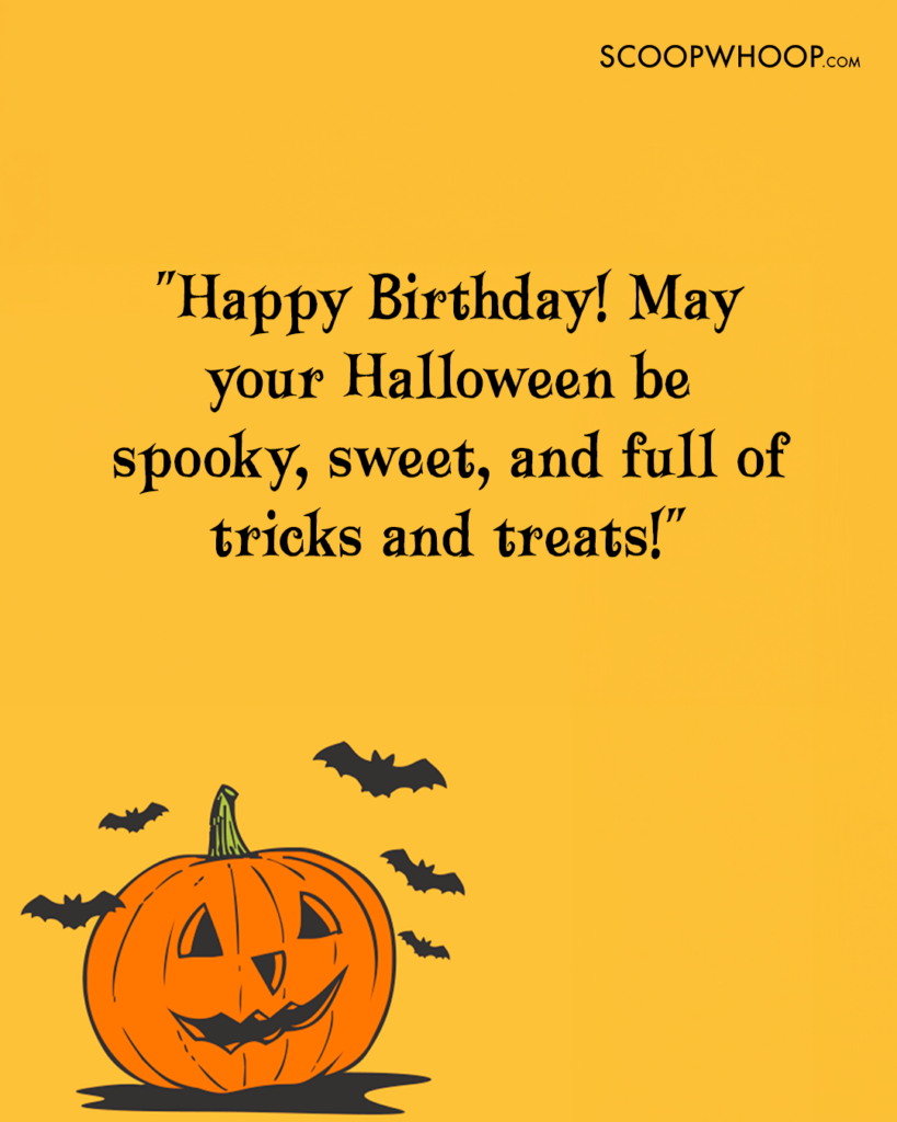 Halloween Birthday Wishes