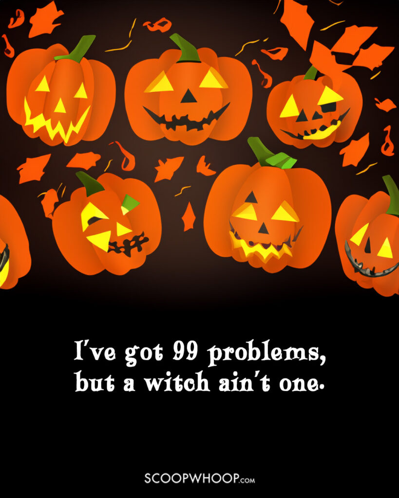 Witty Halloween Captions