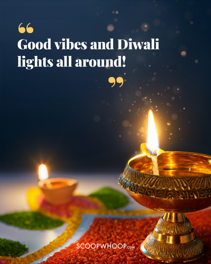 Diwali Vibes Caption