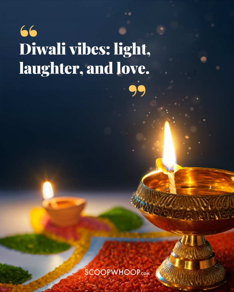 Diwali Vibes Caption