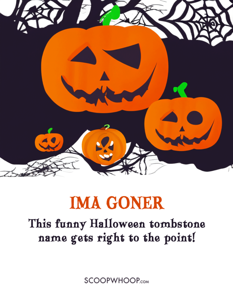 Tombstone Sayings: Funny Halloween Tombstone Names