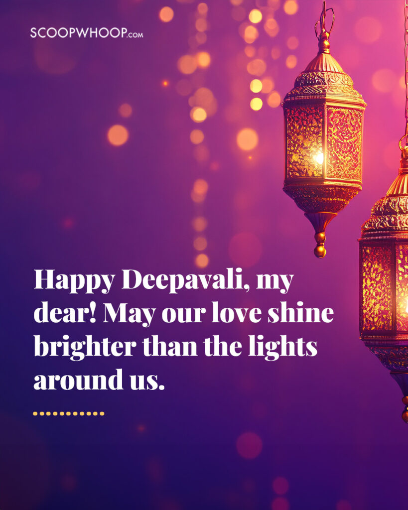 Deepavali Wishes to Husband