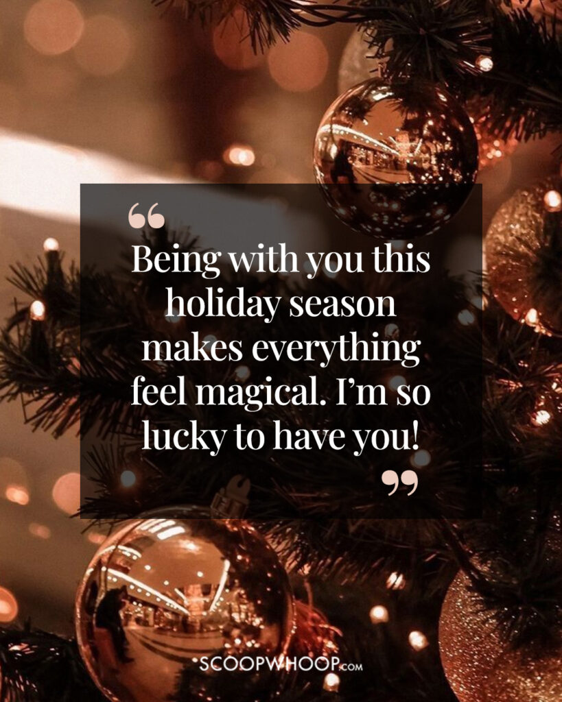 Christmas Message for a Girlfriend