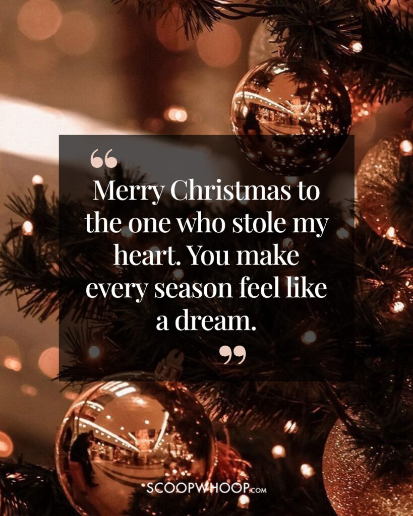 Christmas Message for a Girlfriend