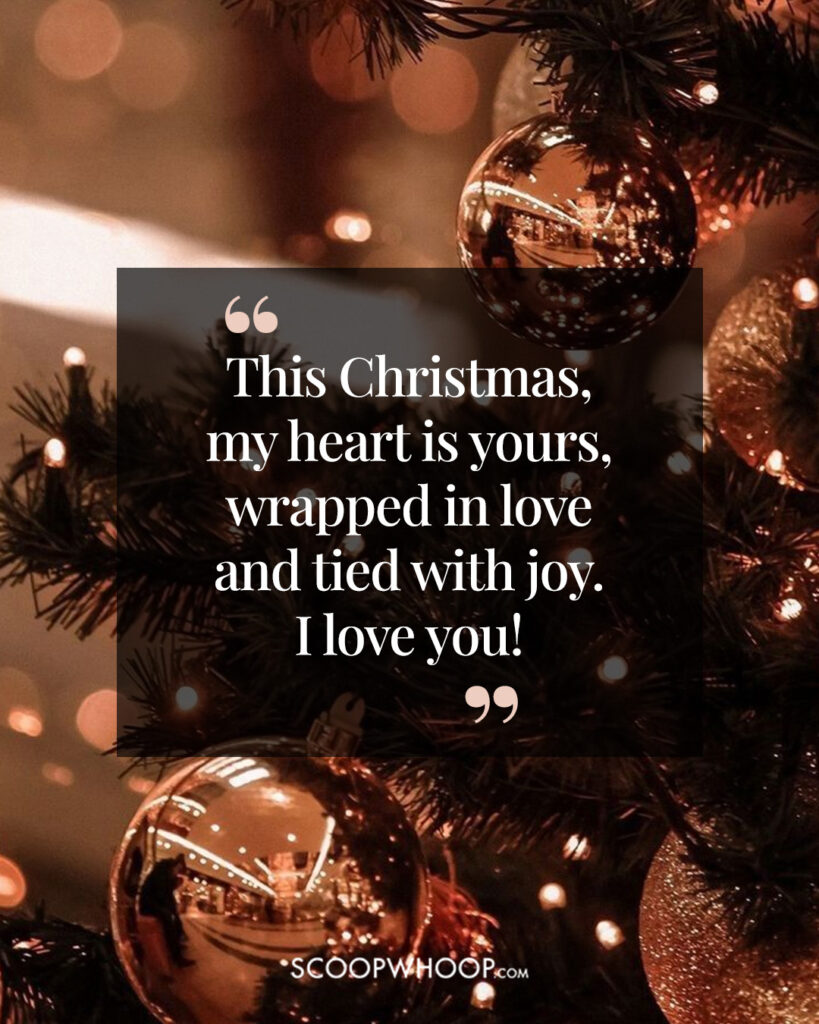 Christmas Message for a Girlfriend