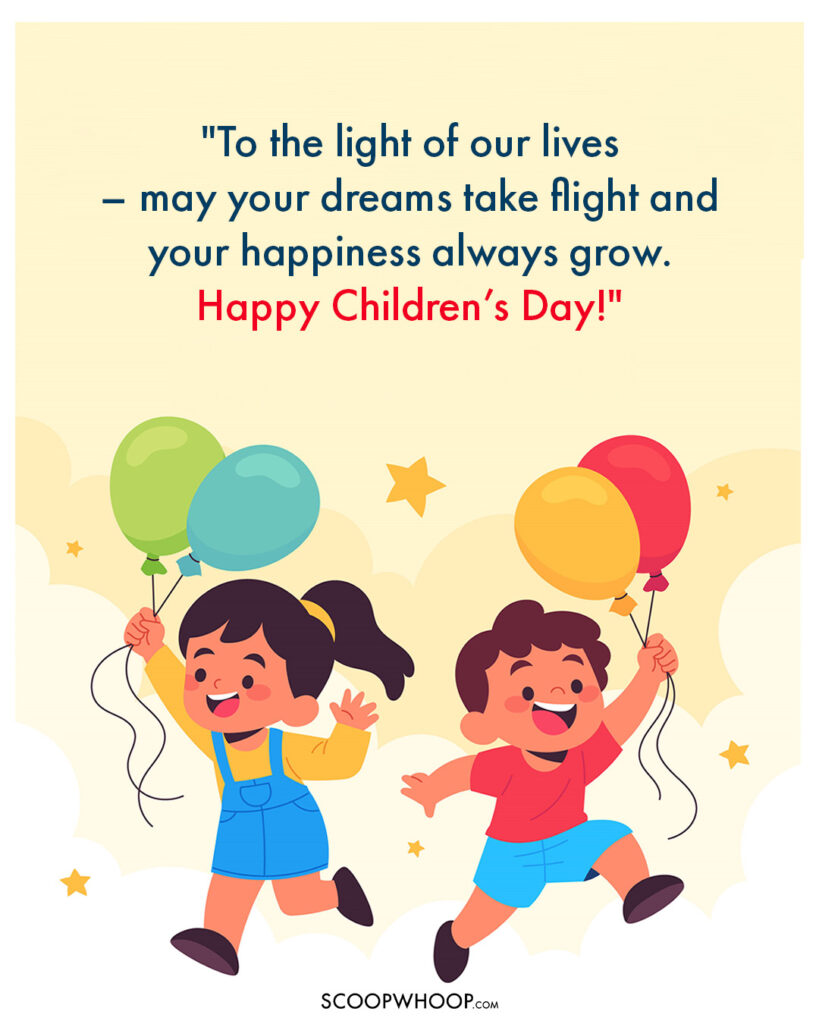 Children’s Day Wishes from Parents