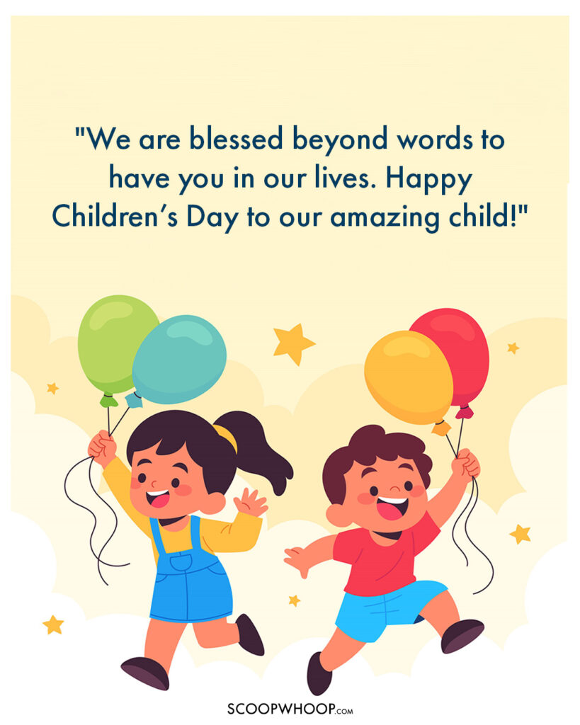 Children’s Day Wishes from Parents