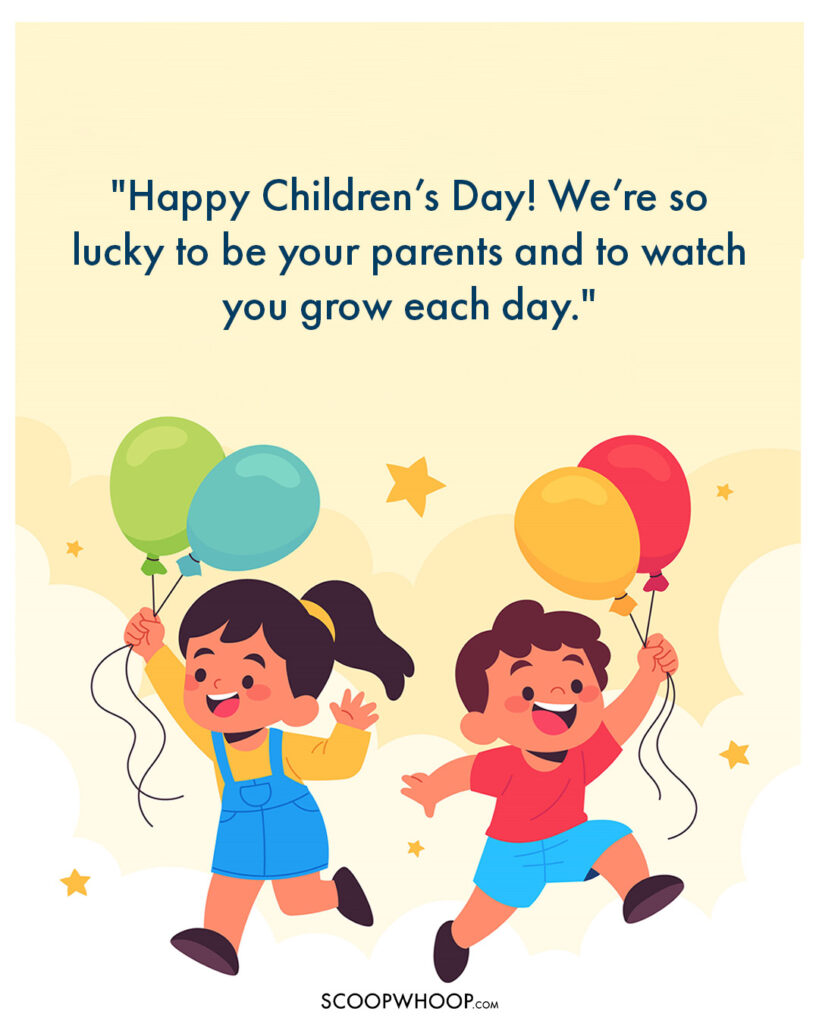 Children’s Day Message from Parents