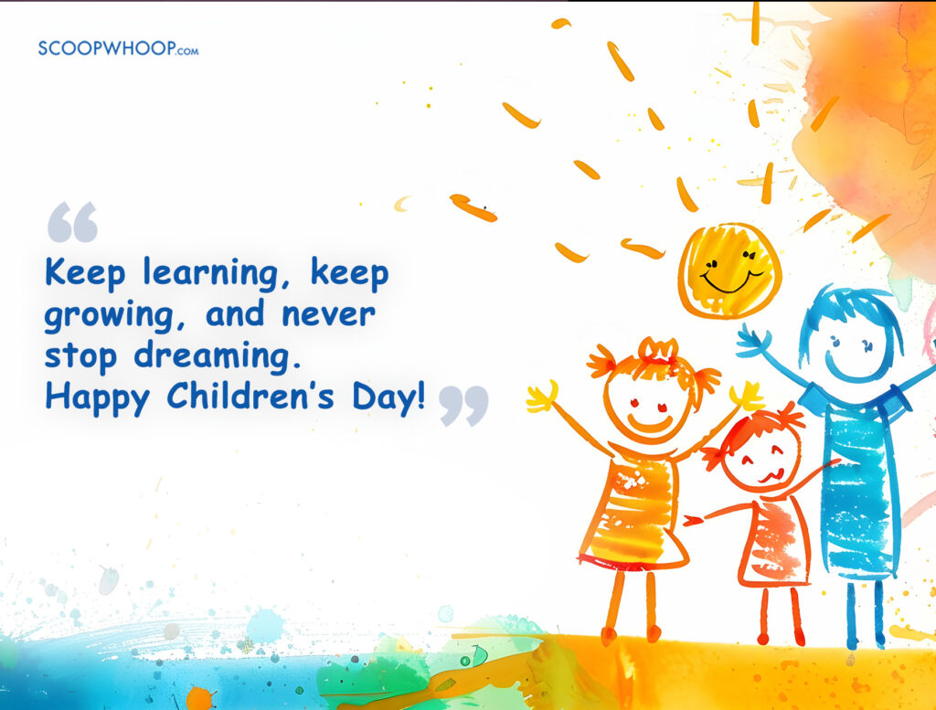 Children’s Day Wishes from Teachers