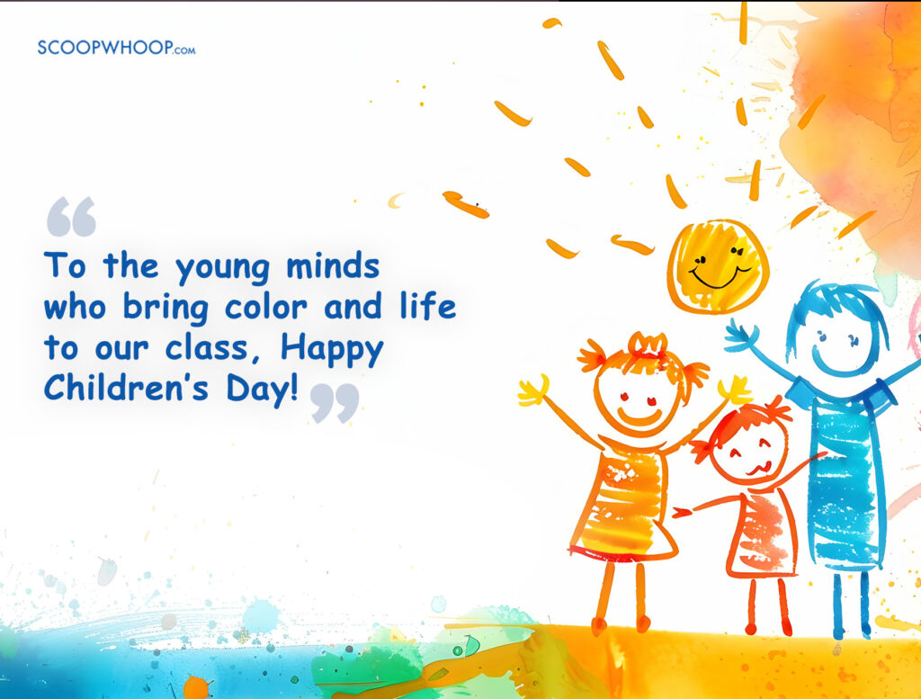 Children’s Day Wishes from Teachers