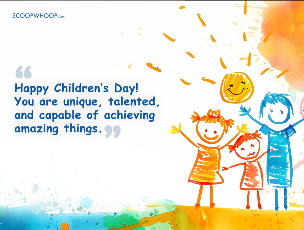 Children’s Day Wishes from Teachers