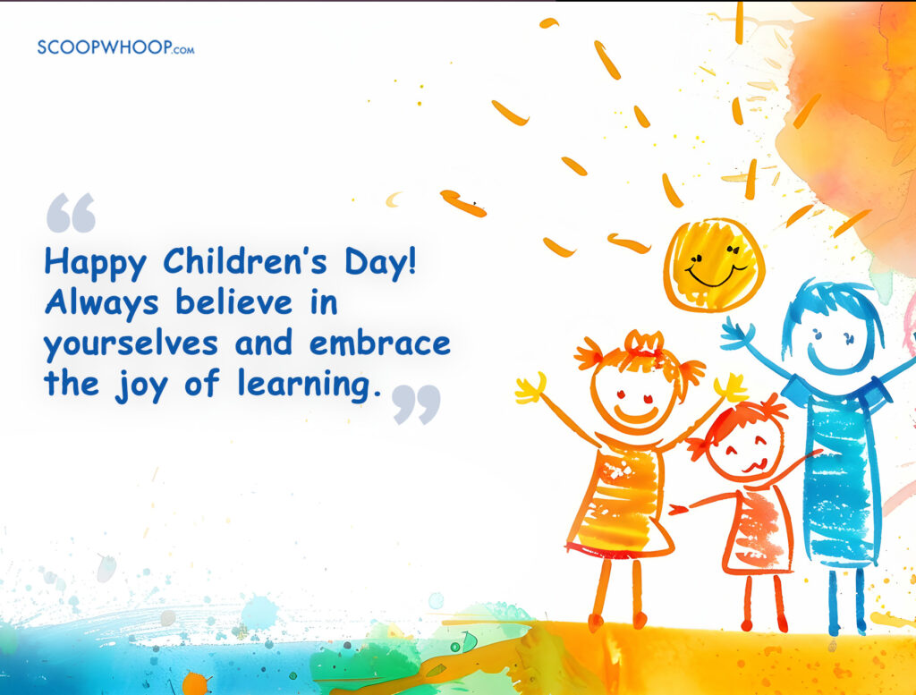 Children’s Day Wishes from Teachers to Students