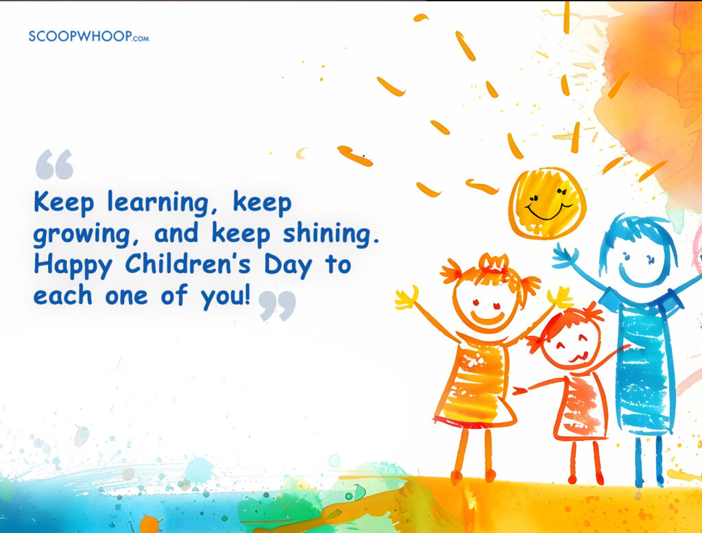 Children’s Day Wishes from Teachers to Students