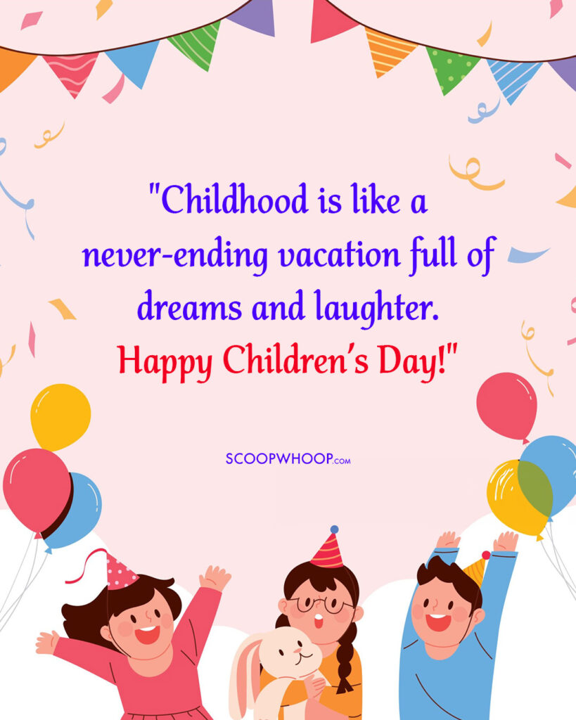 Children’s Day Captions