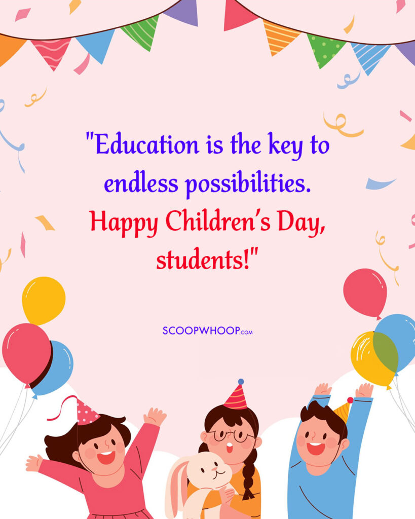 Children’s Day Quotes for Students