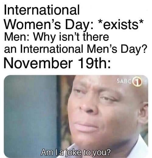 Men's day memes