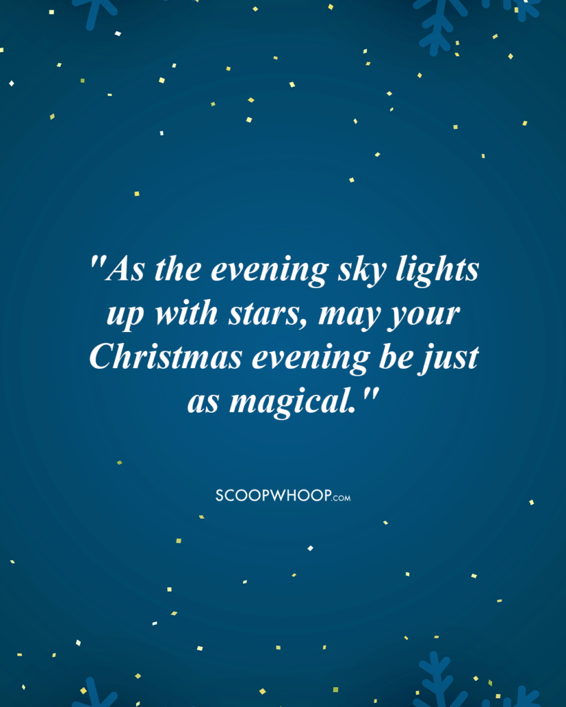 Christmas Evening Wishes