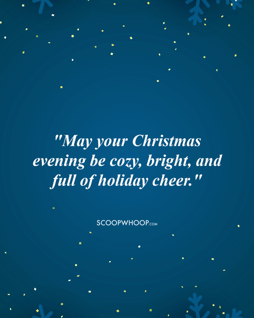 Christmas Evening Wishes