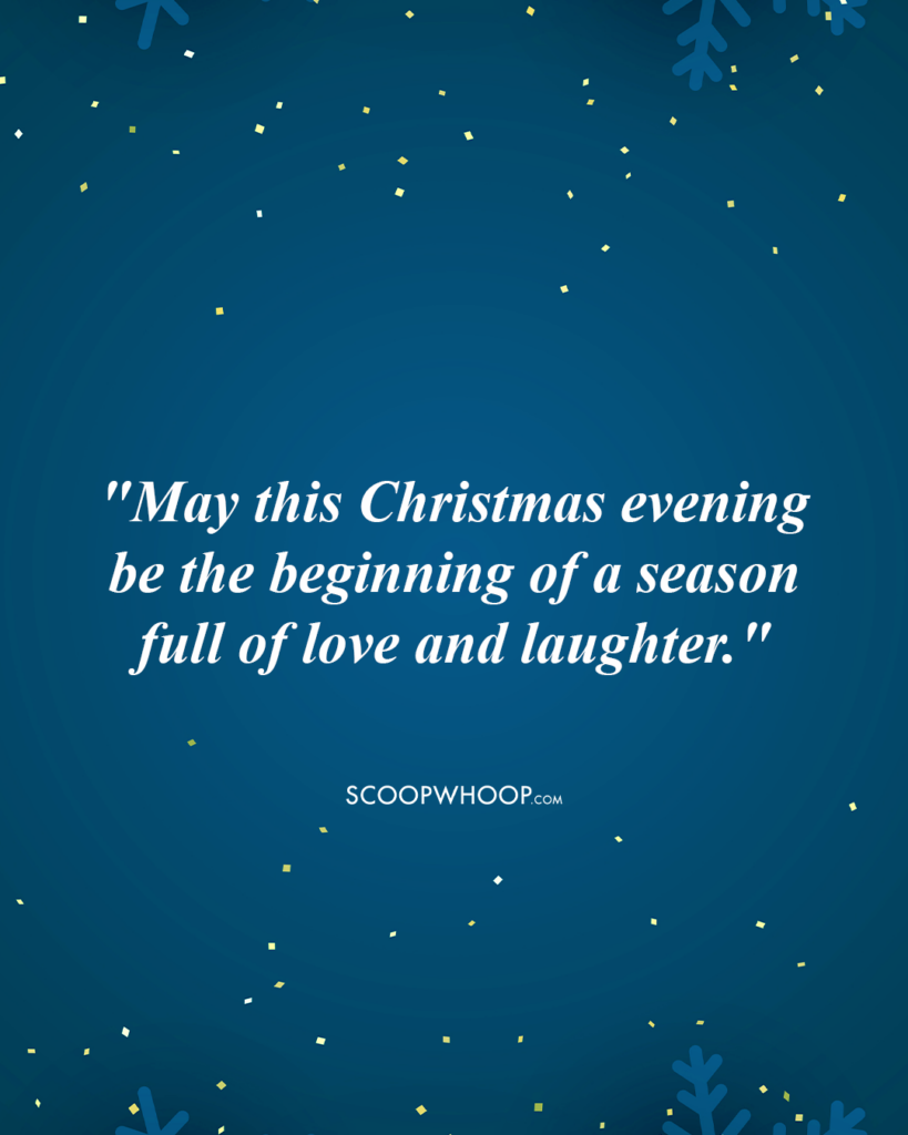 Christmas Evening Wishes