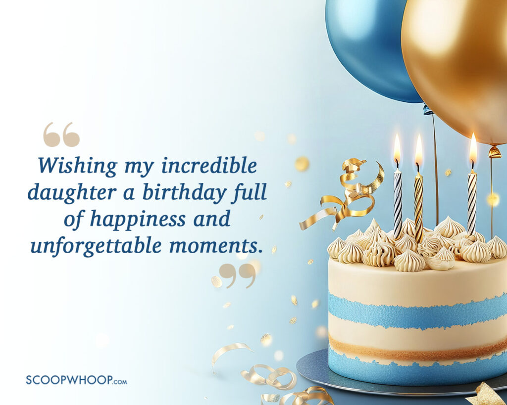 Birthday Wishes for Daughter