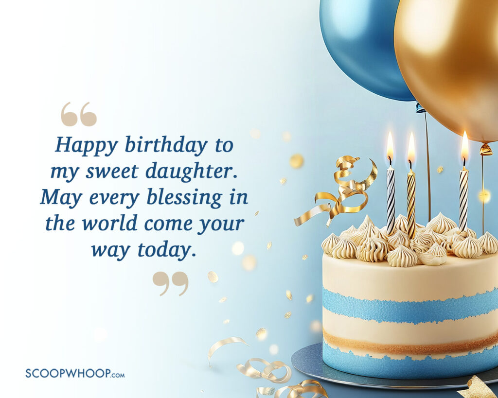 Birthday Blessings for Daughter