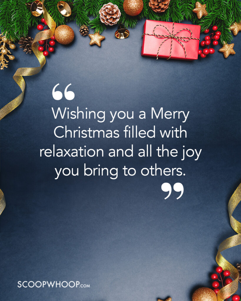 Christmas Greeting for Teacher