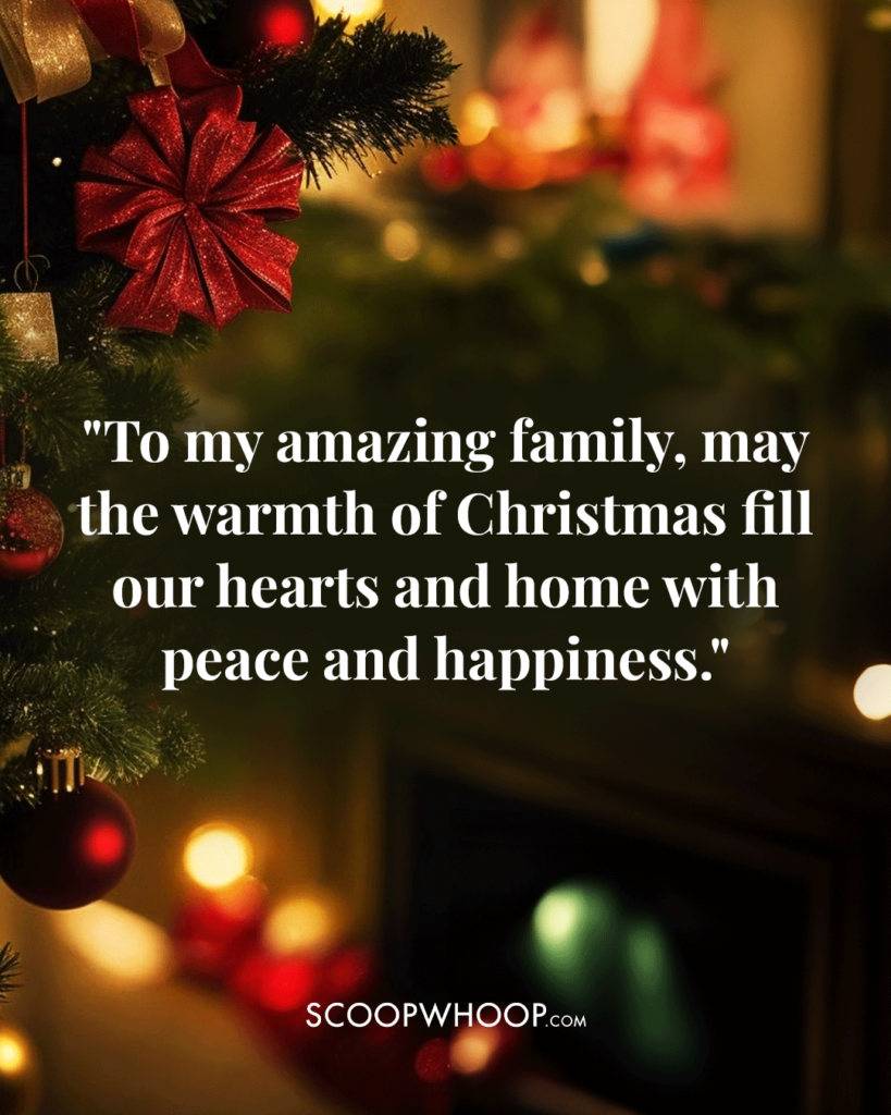 Christmas Wishes for Family