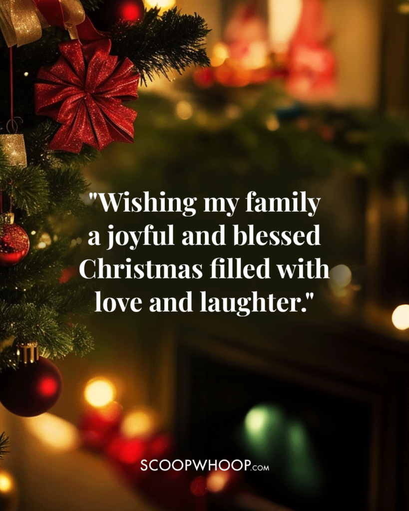 Christmas Wishes for Family