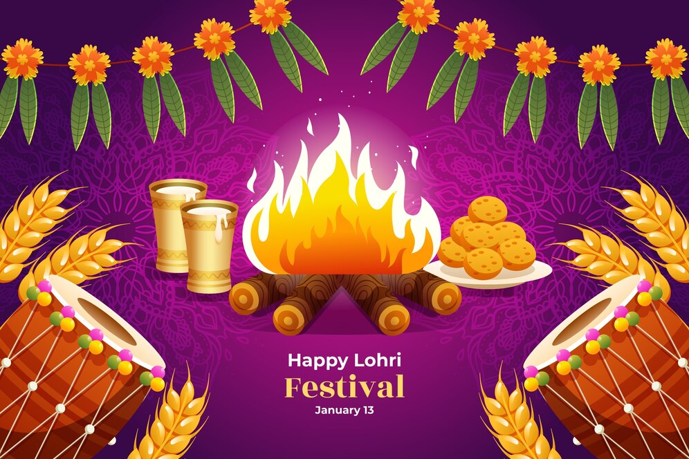 lohri captions