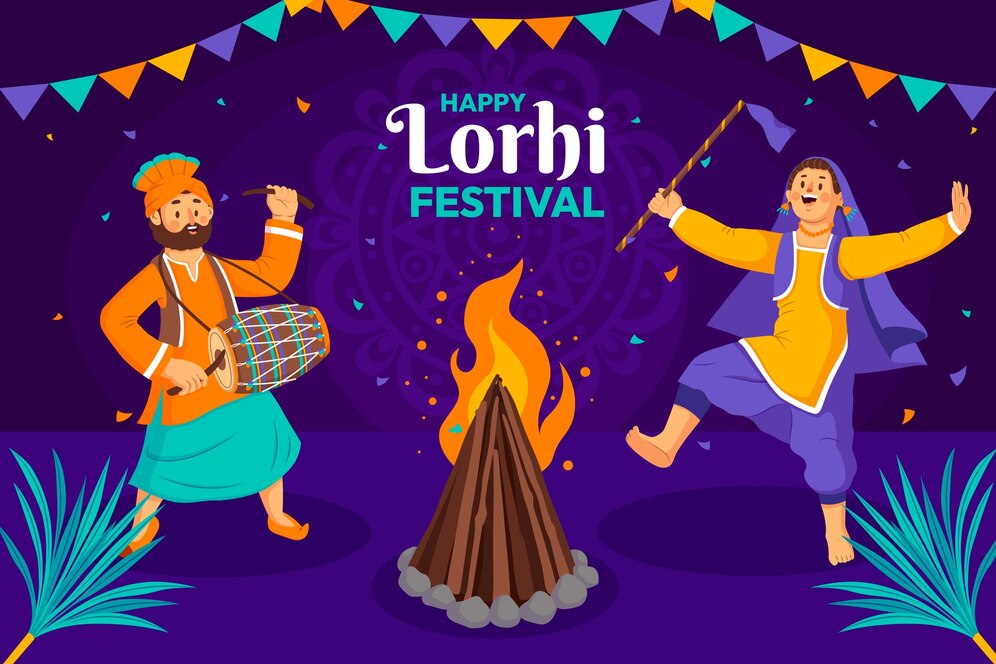 Happy First Lohri Wishes