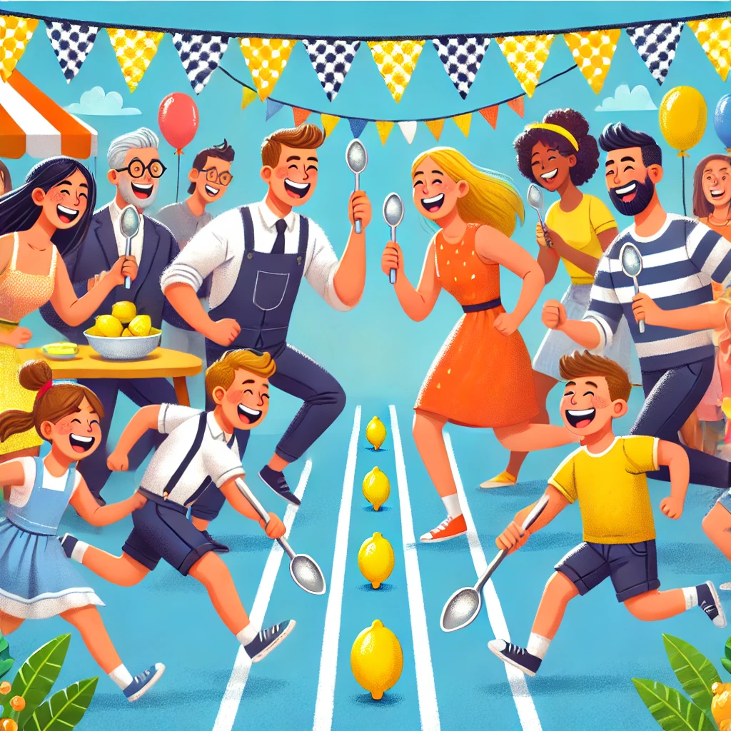 Spoon and Lemon Race - Best Festival Party Game