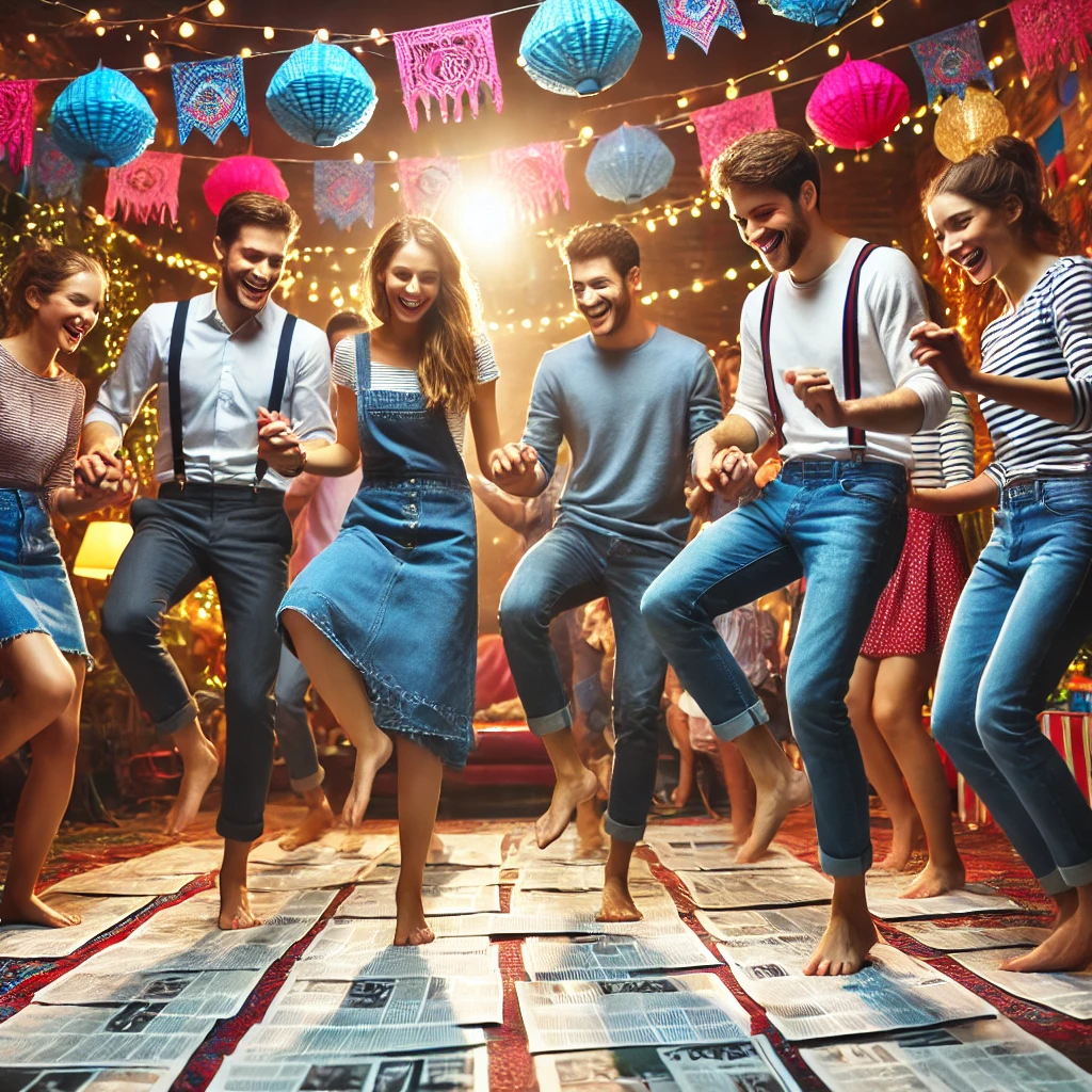 Paper Dance - Best Festival Party Game