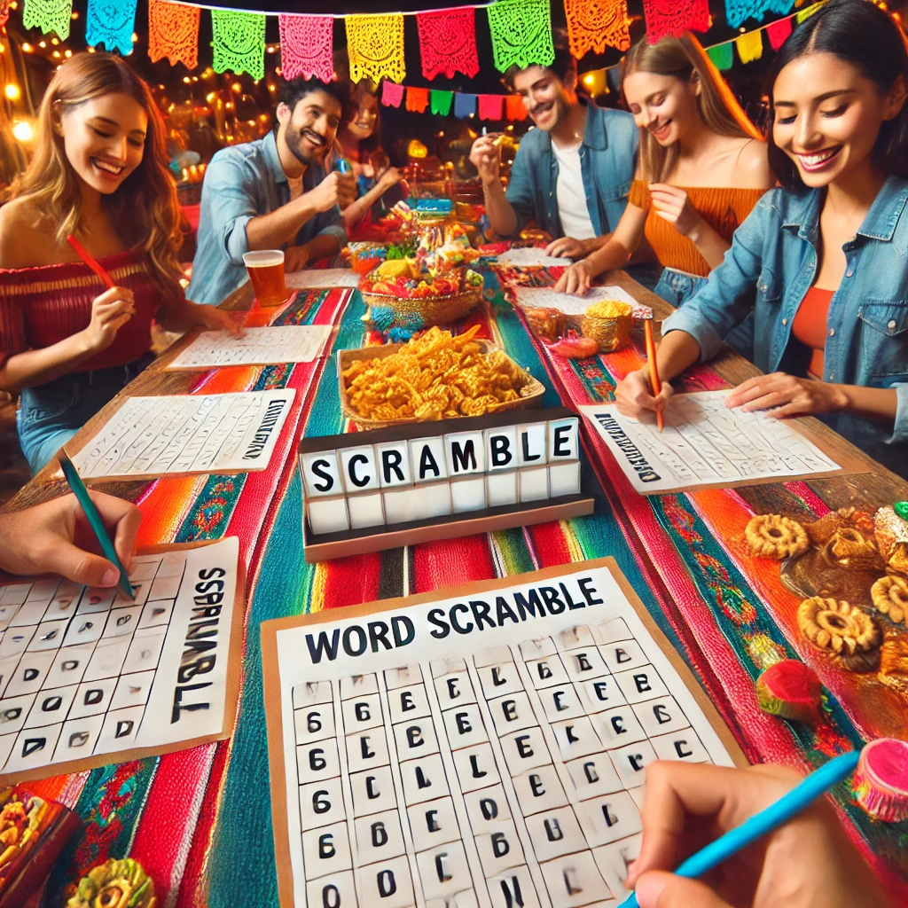 Word Scramble - Best Festival Party Game