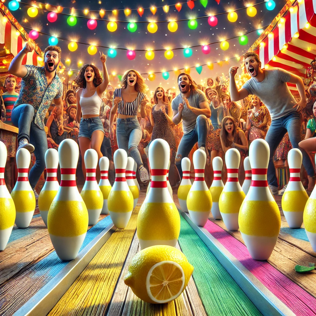 Lemon Bowling - Best Festival Party Game