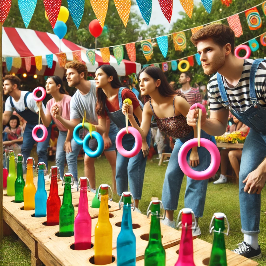 Ring the Bottle - Best Festival Party Game