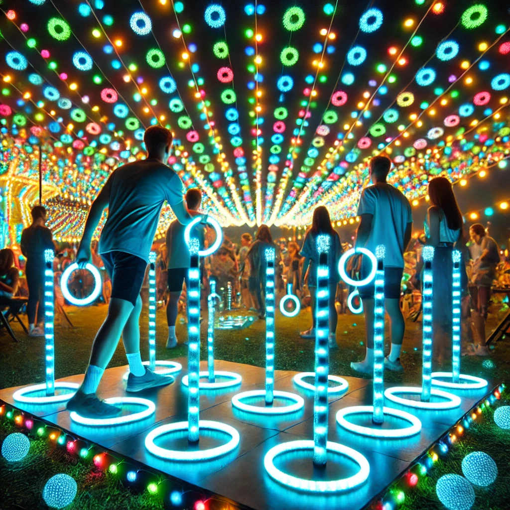 Glow Stick Ring Toss - Best Festival Party Game