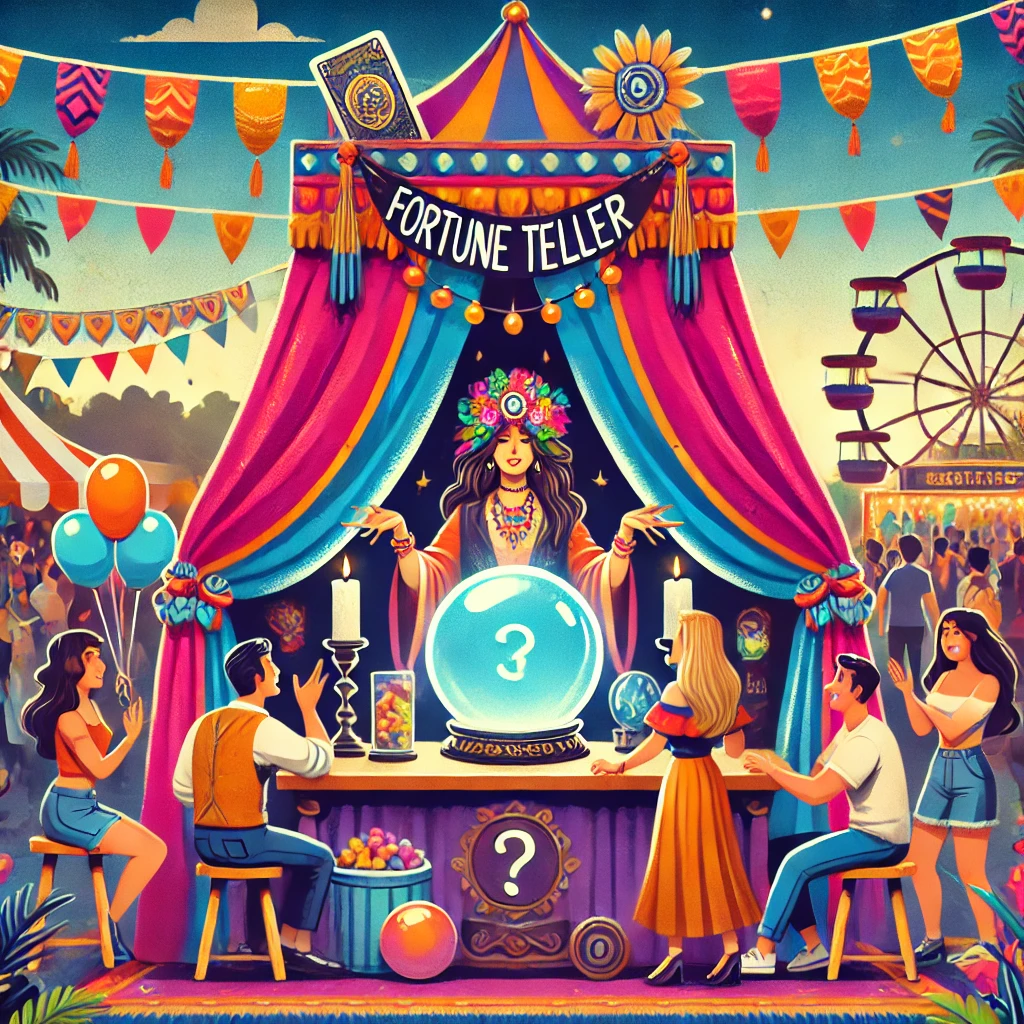 Fortune Teller Booth - Best Festival Party Game