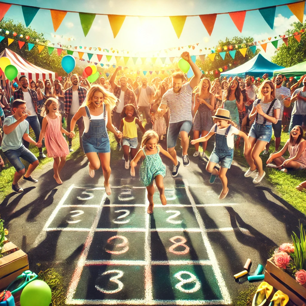 Hopscotch Tournament - Best Festival Party Game