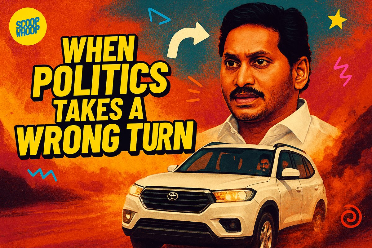 Jagan Mohan Reddy’s car runs over YSRCP worker, former Andhra CM named in FIR