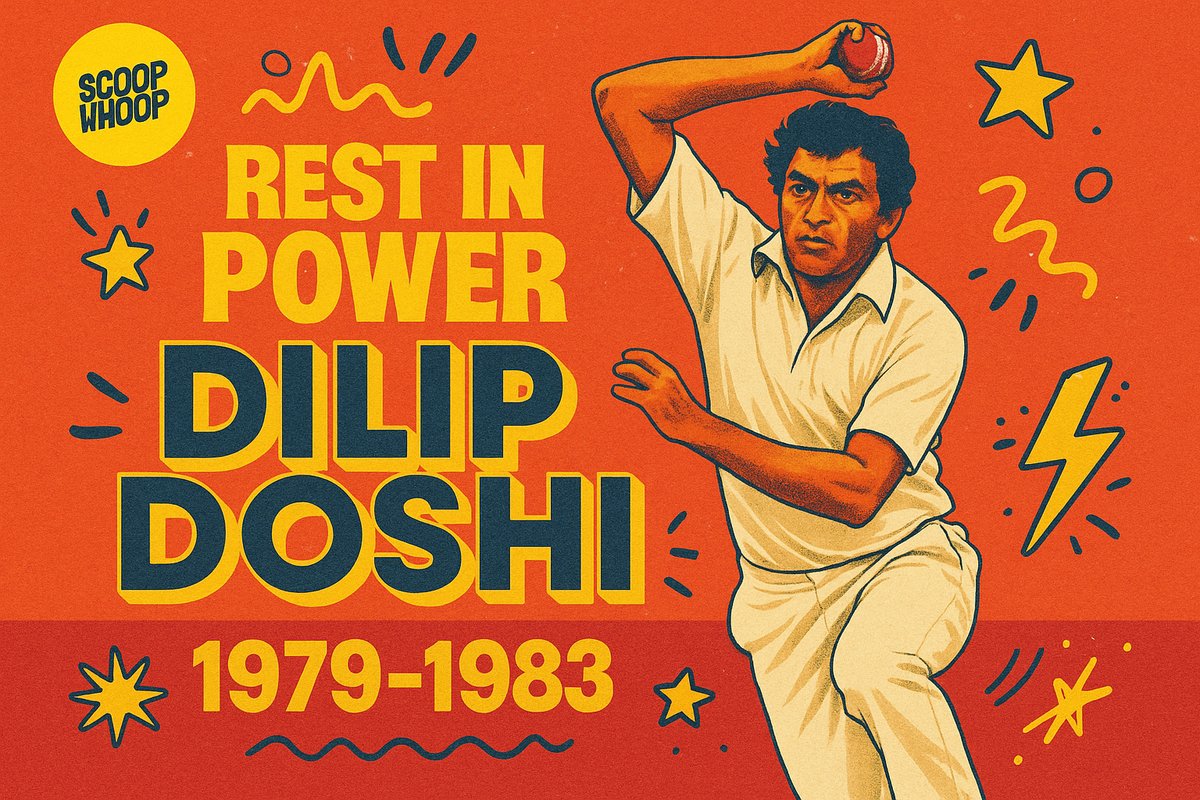 Former India spinner Dilip Doshi dies aged 77