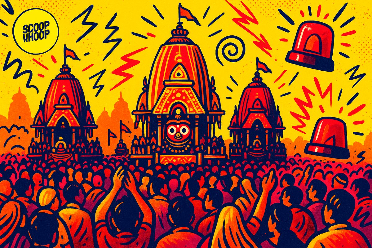 3 Dead, 10 Injured In Stampede During Jagannath Rath Yatra In Odisha