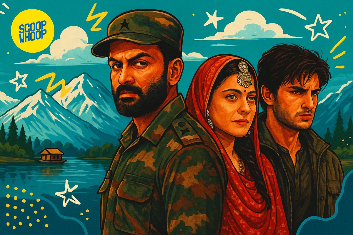Sarzameen teaser dropping major Kashmir vibes with Prithviraj, Kajol, and Ibrahim Ali Khan in full action mode