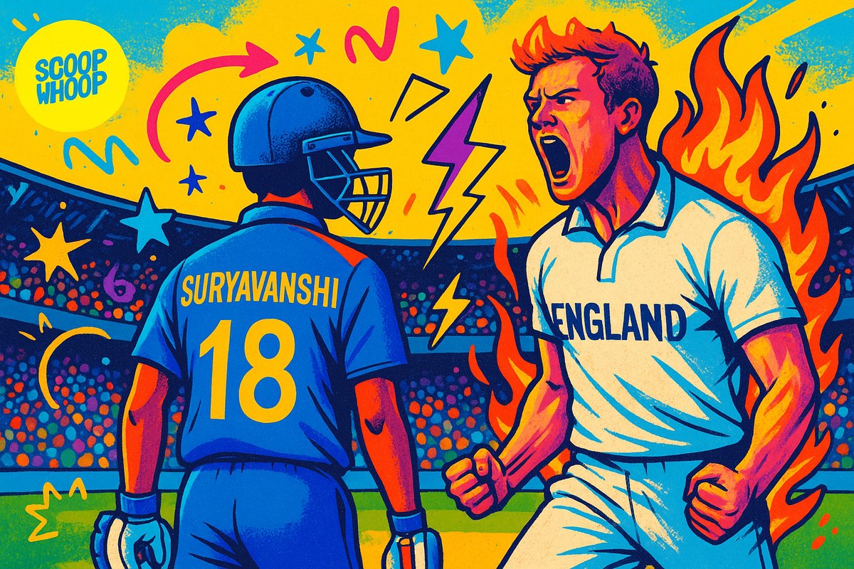 Vaibhav Suryavanshi bows out to fiery send-off by England pacer as youngster impresses with whirlwind blitz