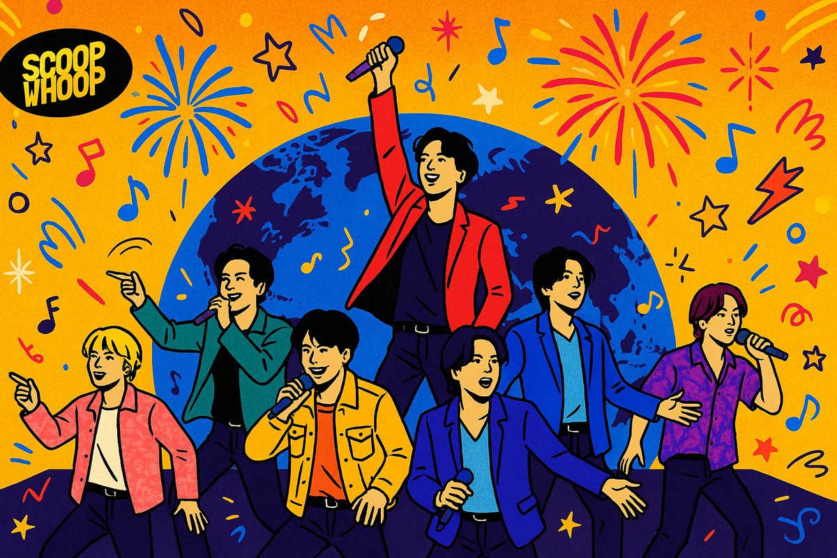 K-pop supergroup BTS promises a new album and a world tour next year