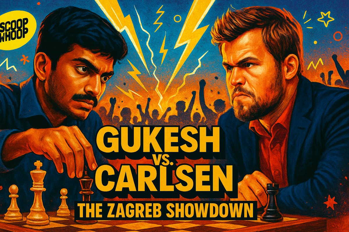 Gukesh settles for pragmatic 3rd place; Magnus Carlsen shrugs and clucks his way to Zagreb victory