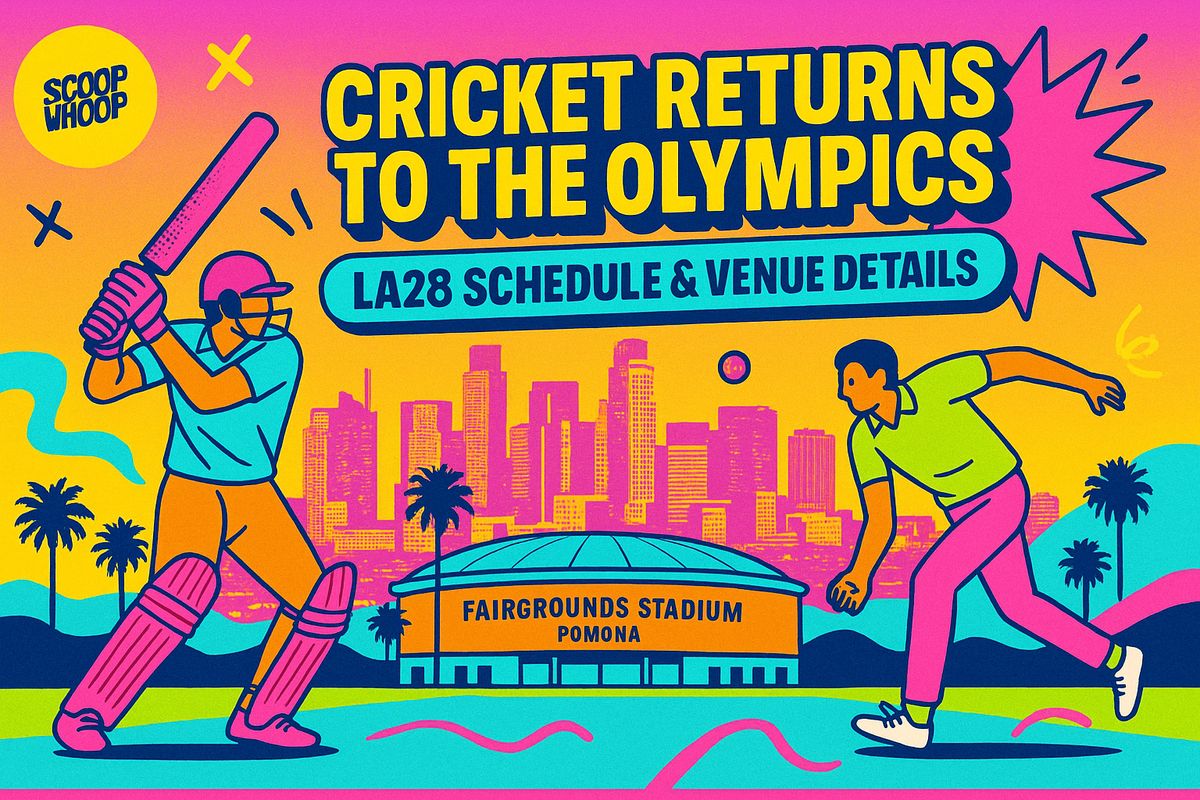 Los Angeles Olympics 2028: Cricket to begin on July 12, medal matches on July 20 and 29