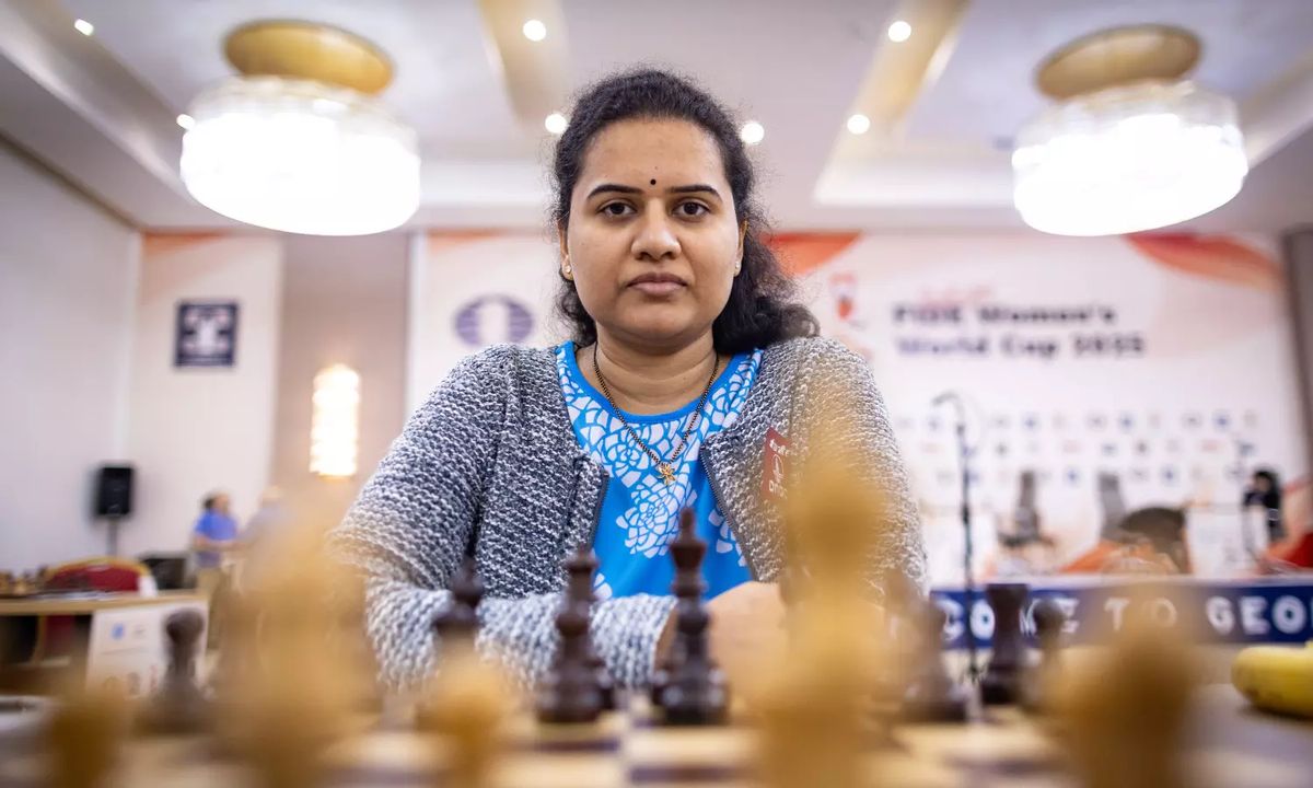 FIDE Women's World Cup: Humpy defeats Yuxin Song, one draw away from  semifinals