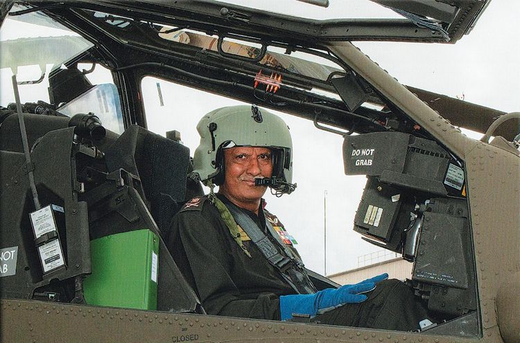 Apache Pilot Cockpit