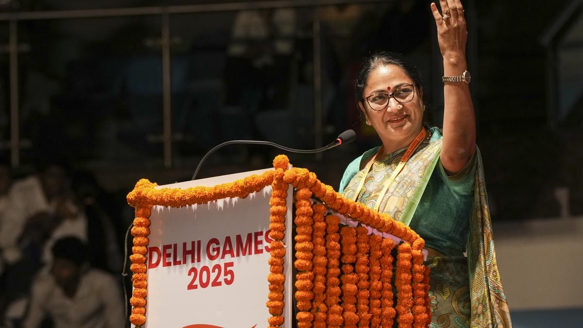 Chief Minister speaks at Delhi Games 2025