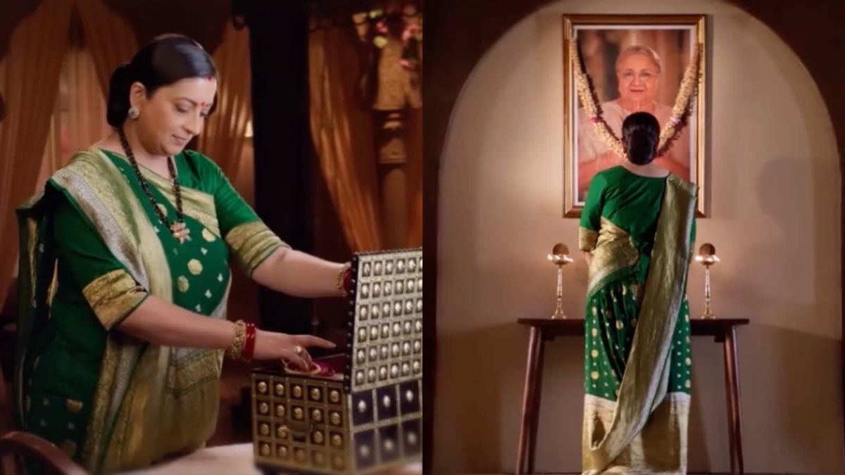 Smriti Irani Walks Down Memory Lane As Tulsi In New Kyunki Promo, Lights  Diya For Baa | Bollywood News - News18